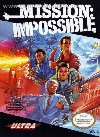 Cover Mission - Impossible for NES